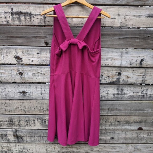 Pink Fit and Flare Dress - Picture 3 of 7